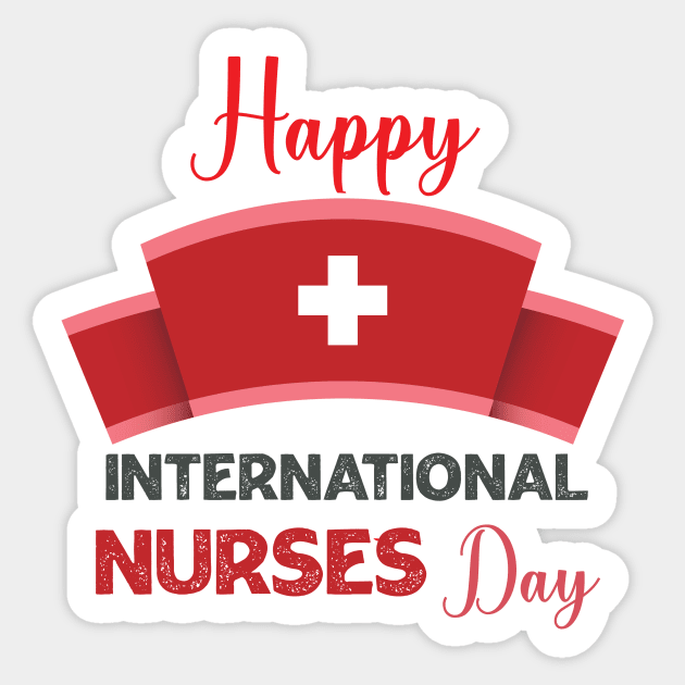 Happy International Nurses Day Sticker by Ras-man93